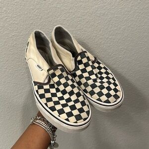 Checkered vans